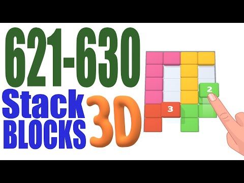 Video guide by Cat Shabo: Stack Blocks 3D Level 621 #stackblocks3d