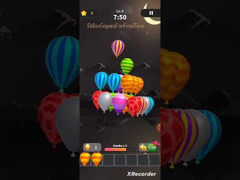 Video guide by Relax Games For Free Time: Balloon Master 3D Level 3 #balloonmaster3d