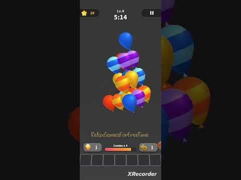 Video guide by Relax Games For Free Time: Balloon Master 3D Level 4 #balloonmaster3d