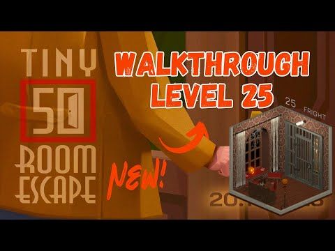 Video guide by Tutorial Game: 50 Tiny Room Escape Level 25 #50tinyroom