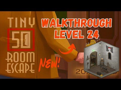 Video guide by Tutorial Game: 50 Tiny Room Escape Level 24 #50tinyroom