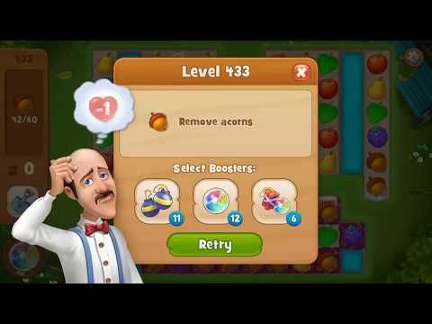 Video guide by nvvidia: Gardenscapes Level 433 #gardenscapes