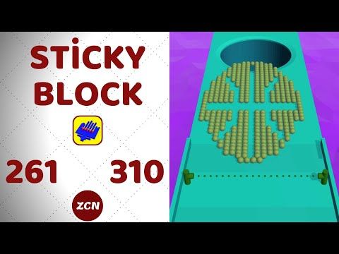 Video guide by ZCN Games: Sticky Block Level 261 #stickyblock