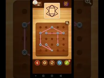 Video guide by VS Videos: Line Puzzle: String Art Level 45 #linepuzzlestring