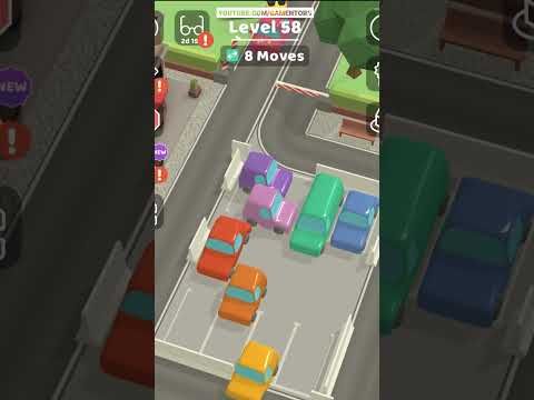 Video guide by Gamentors: Parking Jam 3D Level 58 #parkingjam3d