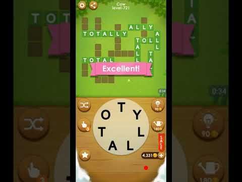 Video guide by ETPC EPIC TIME PASS CHANNEL: Word Farm Cross Level 721 #wordfarmcross
