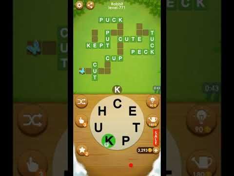 Video guide by ETPC EPIC TIME PASS CHANNEL: Word Farm Cross Level 771 #wordfarmcross
