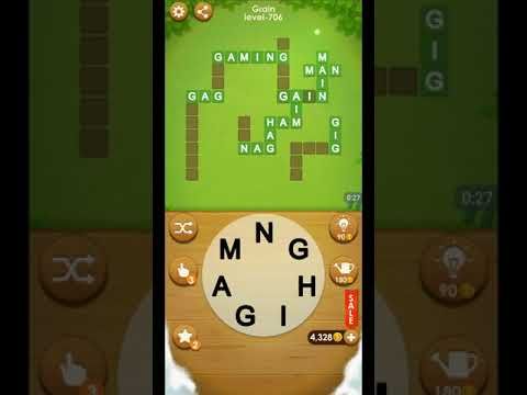 Video guide by ETPC EPIC TIME PASS CHANNEL: Word Farm Cross Level 706 #wordfarmcross