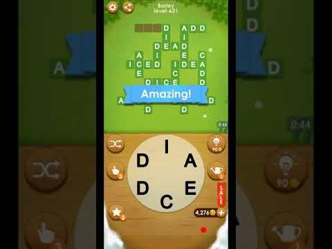Video guide by ETPC EPIC TIME PASS CHANNEL: Word Farm Cross Level 631 #wordfarmcross