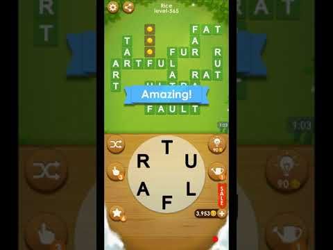 Video guide by ETPC EPIC TIME PASS CHANNEL: Word Farm Cross Level 565 #wordfarmcross
