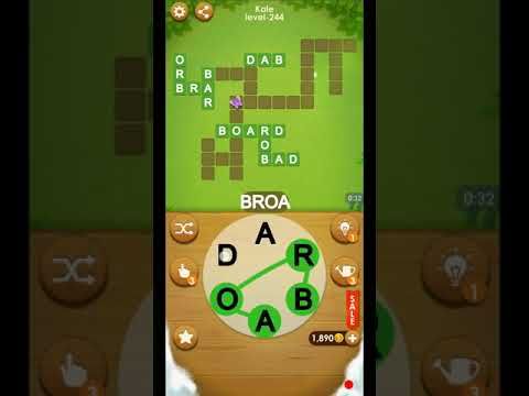 Video guide by ETPC EPIC TIME PASS CHANNEL: Word Farm Cross Level 244 #wordfarmcross
