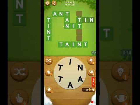 Video guide by ETPC EPIC TIME PASS CHANNEL: Word Farm Cross Level 224 #wordfarmcross