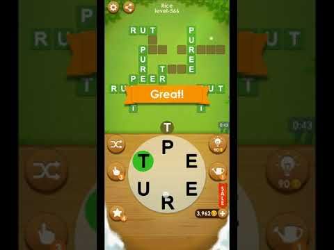 Video guide by ETPC EPIC TIME PASS CHANNEL: Word Farm Cross Level 566 #wordfarmcross