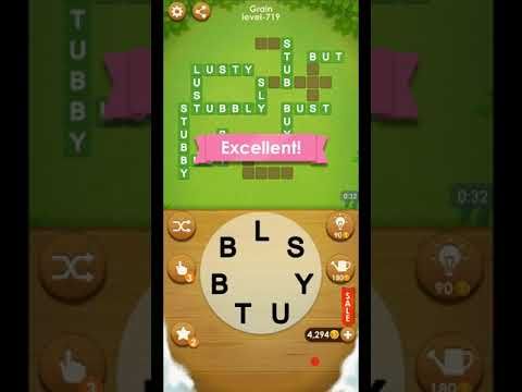Video guide by ETPC EPIC TIME PASS CHANNEL: Word Farm Cross Level 719 #wordfarmcross