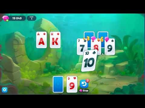 Video guide by skillgaming: Solitaire:-) Level 1 #solitaire