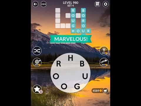 Video guide by Scary Talking Head: Wordscapes Level 980 #wordscapes
