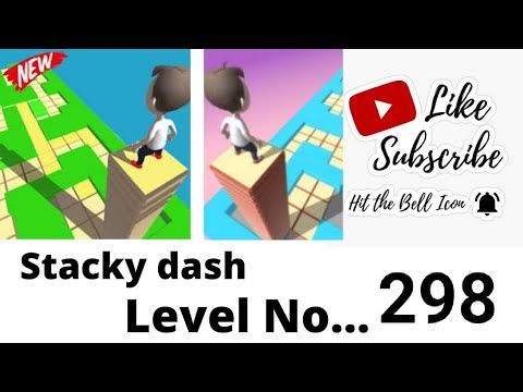 Video guide by Gaming Journey : Stacky Dash Level 298 #stackydash