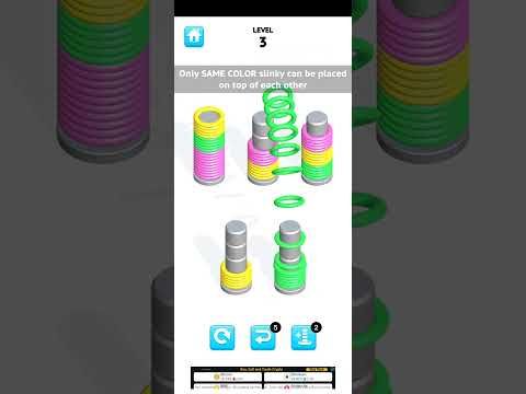 Video guide by Rock Gaming Channel: Slinky Sort Puzzle Level 23 #slinkysortpuzzle