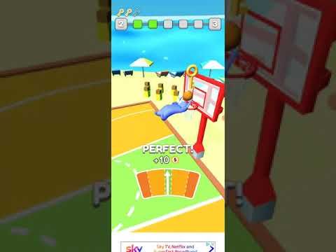 Video guide by CAL Sparko: Basket Dunk 3D Part 1 #basketdunk3d