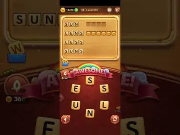 Video guide by Gamer TPVK: Word Connect Puzzle Level 576 #wordconnectpuzzle