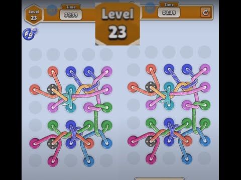Video guide by Lim Shi San: Twisted Tangle Level 23 #twistedtangle