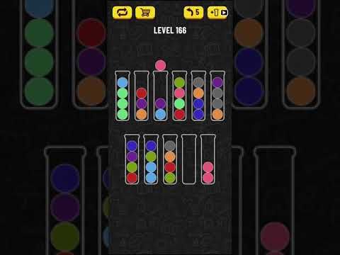 Video guide by Mobile games: Ball Sort Puzzle Level 166 #ballsortpuzzle