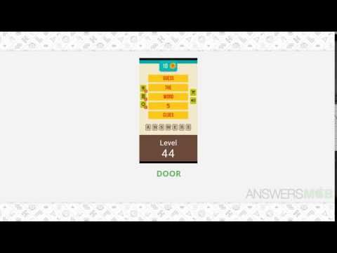Video guide by AnswersMob.com: Guess the Word Level 44 #guesstheword
