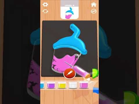 Video guide by Lets Play Games: Jelly Dye Level 9 #jellydye