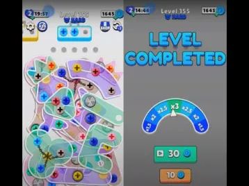 Video guide by Lim Shi San: Screw Jam Level 155 #screwjam