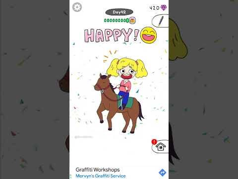 Video guide by RebelYelliex: Draw Happy Puzzle Level 42 #drawhappypuzzle