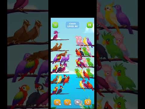 Video guide by RADHE - RADHE Gaming 6543: Bird Sort Puzzle Level 90 #birdsortpuzzle