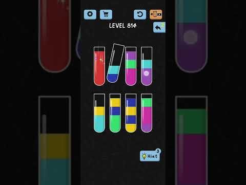 Video guide by HelpingHand: Color Sort! Level 814 #colorsort