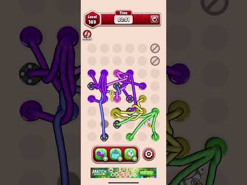 Video guide by RiddlesbySue: Twisted Tangle Level 189 #twistedtangle