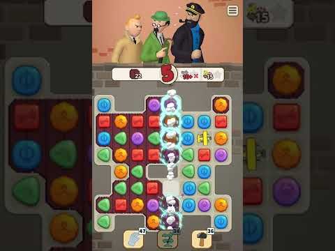 Video guide by Minty Mint Minh: Tintin Match Level 183 #tintinmatch