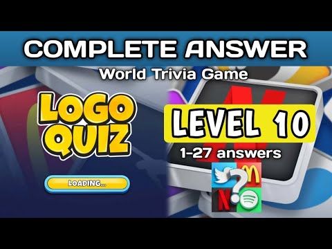 Video guide by Brain It Quizzes & Anime: Logo Quiz World  - Level 10 #logoquizworld
