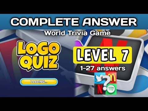 Video guide by Brain It Quizzes & Anime: Logo Quiz World  - Level 7 #logoquizworld