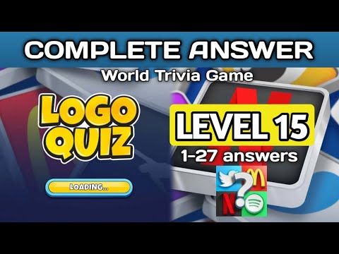 Video guide by Brain It Quizzes & Anime: Logo Quiz World  - Level 15 #logoquizworld