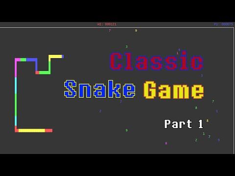 Video guide by M Heidenreich: Classic Snake Part 1 #classicsnake
