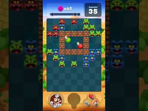 Video guide by icaros: Dr. Mario World  - Level 50 #drmarioworld