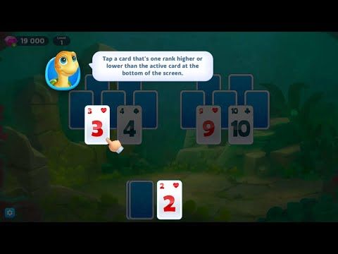 Video guide by CubicGames: Solitaire! Level 1 #solitaire