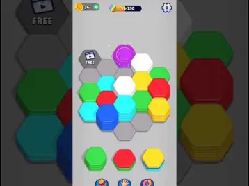 Video guide by Alram Games Shots: Hexa Sort Level 9 #hexasort