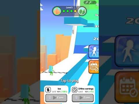Video guide by CercaTrova Gaming: Freeze Rider Level 5 #freezerider