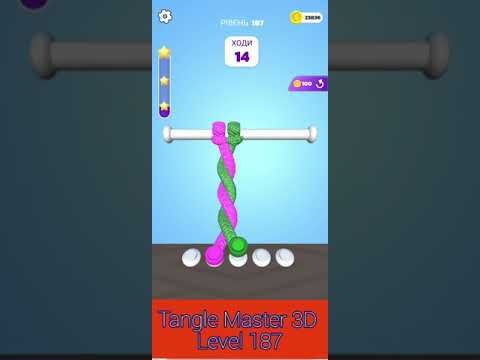 Video guide by Fillin835: Tangle Master 3D Level 187 #tanglemaster3d