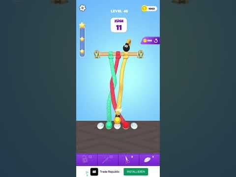 Video guide by Shorts_Handy_Gamer: Tangle Master 3D Level 46 #tanglemaster3d