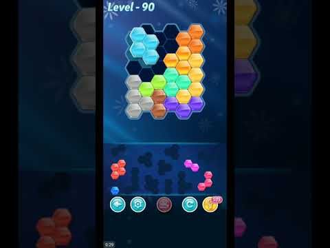 Video guide by ETPC EPIC TIME PASS CHANNEL: Block! Hexa Puzzle  - Level 90 #blockhexapuzzle