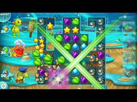 Video guide by ASL Android Games: Reef Rescue: Match 3 Adventure Level 2 #reefrescuematch