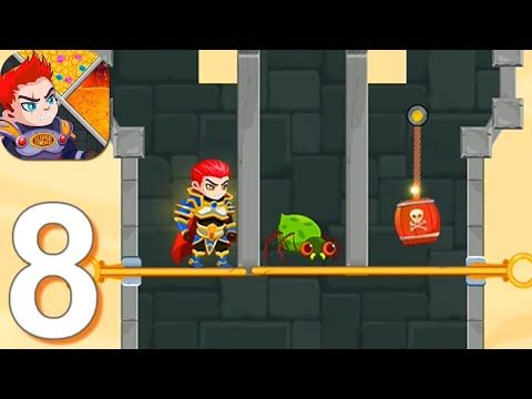 Video guide by Pryszard Android iOS Gameplays: Hero Rescue Part 8 #herorescue