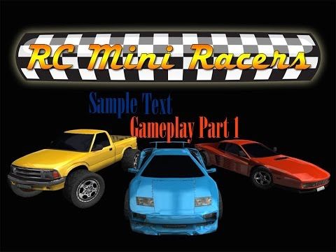 Video guide by *SAMPLE TEXT*: RC Mini Racers Part 1 #rcminiracers