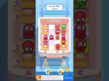 Video guide by Fazie Gamer: Seat Jam 3D Level 106 #seatjam3d