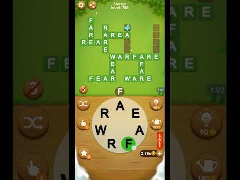 Video guide by ETPC EPIC TIME PASS CHANNEL: Word Farm Cross Level 788 #wordfarmcross